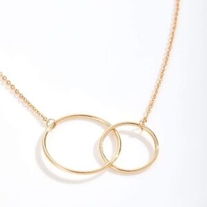 Dear Ava Godmother Rose Gold Brass Plated Necklace